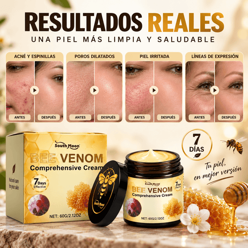 Crema Reparadora con Veneno de Abeja                                                                            Natutal Been Venom